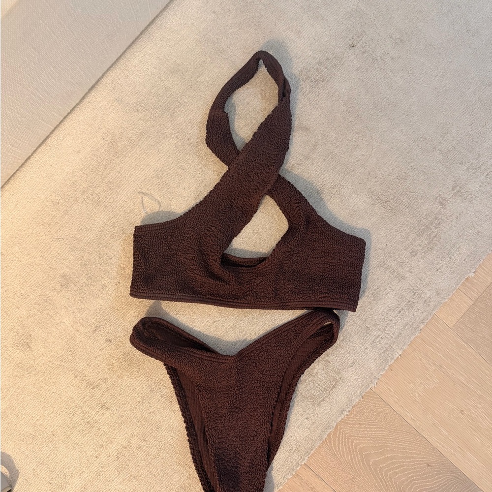 bond-eye Brown Bikini Set